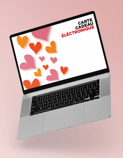carte cadeau fête des mères en ligne Cœurs