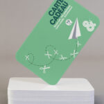 carte cadeau rougier ple avion papier