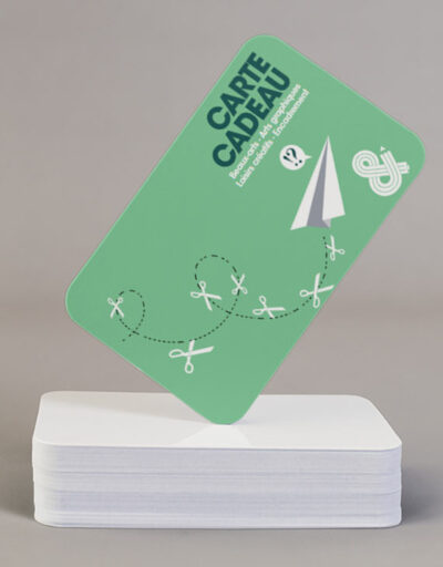 carte cadeau rougier ple avion papier