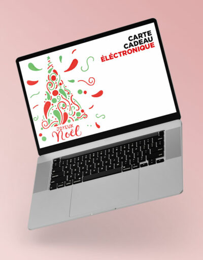 Carte cadeau dématérialisée noel sapin